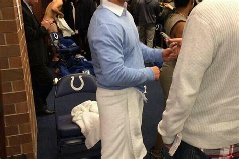 Pat McAfee almost tweets out locker room nudie of Andrew Luck